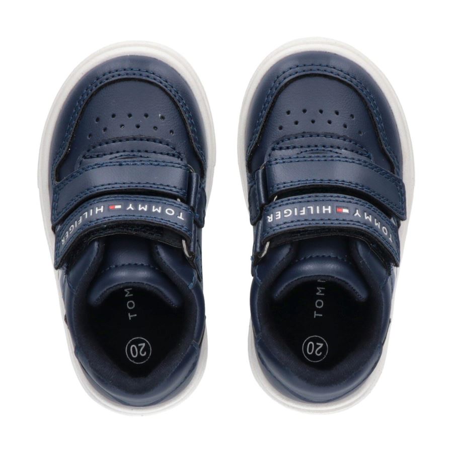 Sneaker Bassa Velcro Flag da bambino Tommy Hilfiger | T1B9328411355800